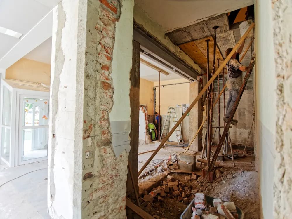 Renovations & Restoration work by our crew