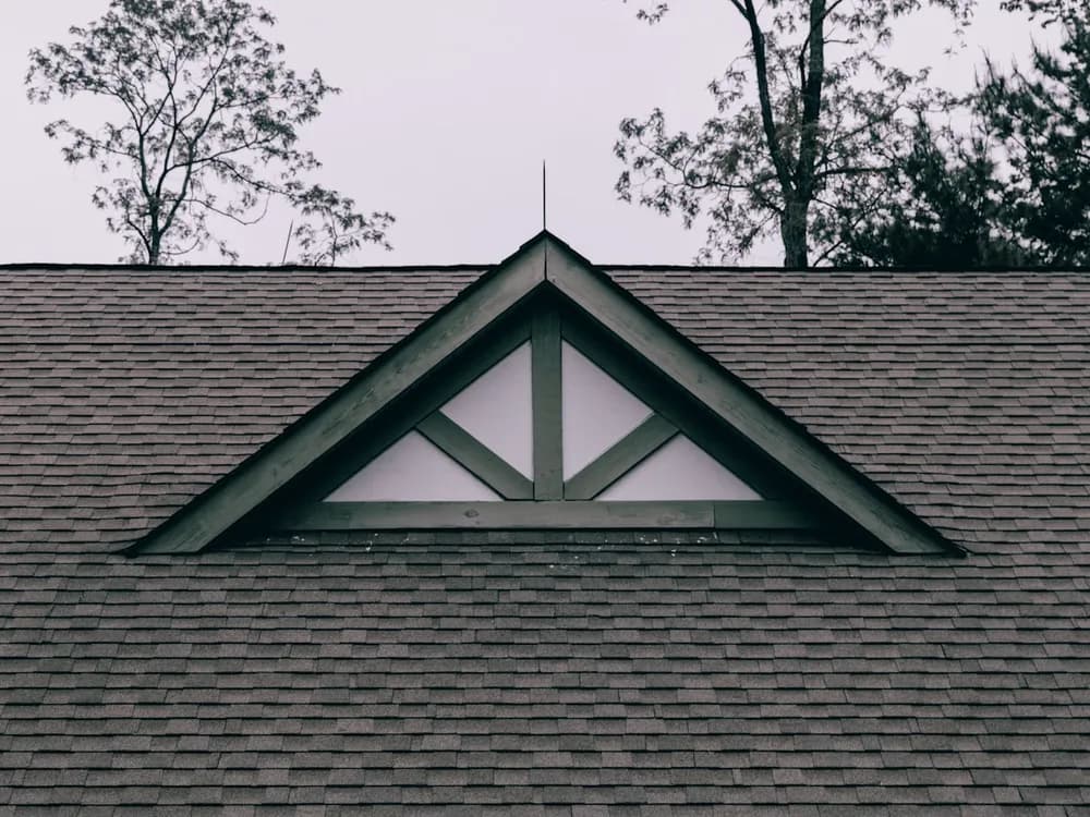 Roofing work by our crew